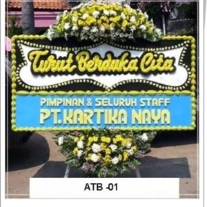Bunga Papan Duka Cita ATB01