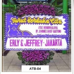 Bunga Papan Duka Cita ATB04