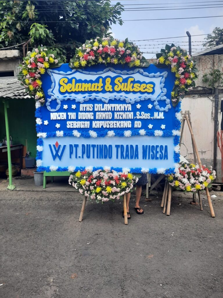 Toko Bunga di sekitar St Borromeus bandung
