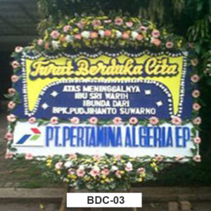 Bunga Papan Duka Cita BDC03