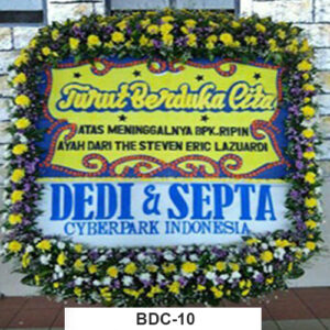 Bunga Papan Duka Cita BDC10