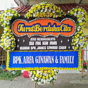 Bunga Papan Duka Cita BDC16