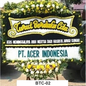 Bunga Papan Duka Cita BTC02