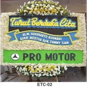 Bunga Papan Duka Cita ETC02