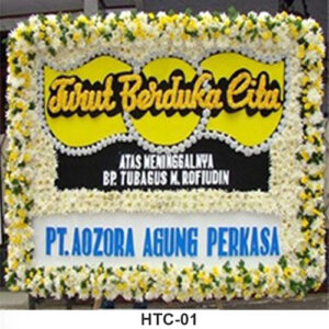 Bunga Papan Duka Cita HTC01