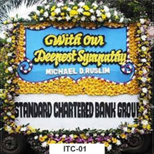 Bunga Papan Duka Cita ITC01