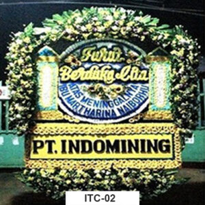 Bunga Papan Duka Cita ITC02