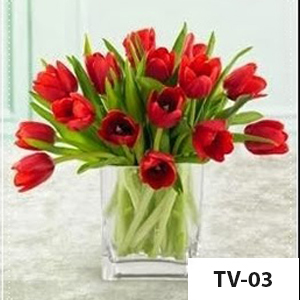 Bunga Meja Tulip TV03