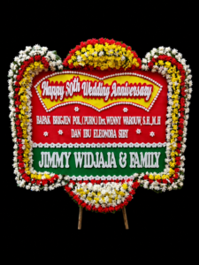 2-225x300 Bunga Papan Happy Wedding Hotel Mulia