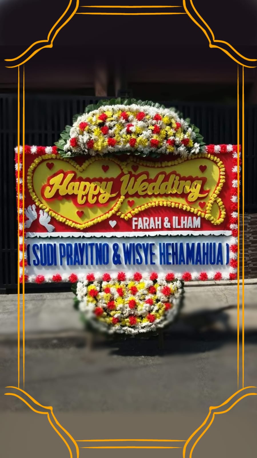 BEVM6909 Toko Bunga Pernikahan Dekat Hotel Bidakara Jakarta