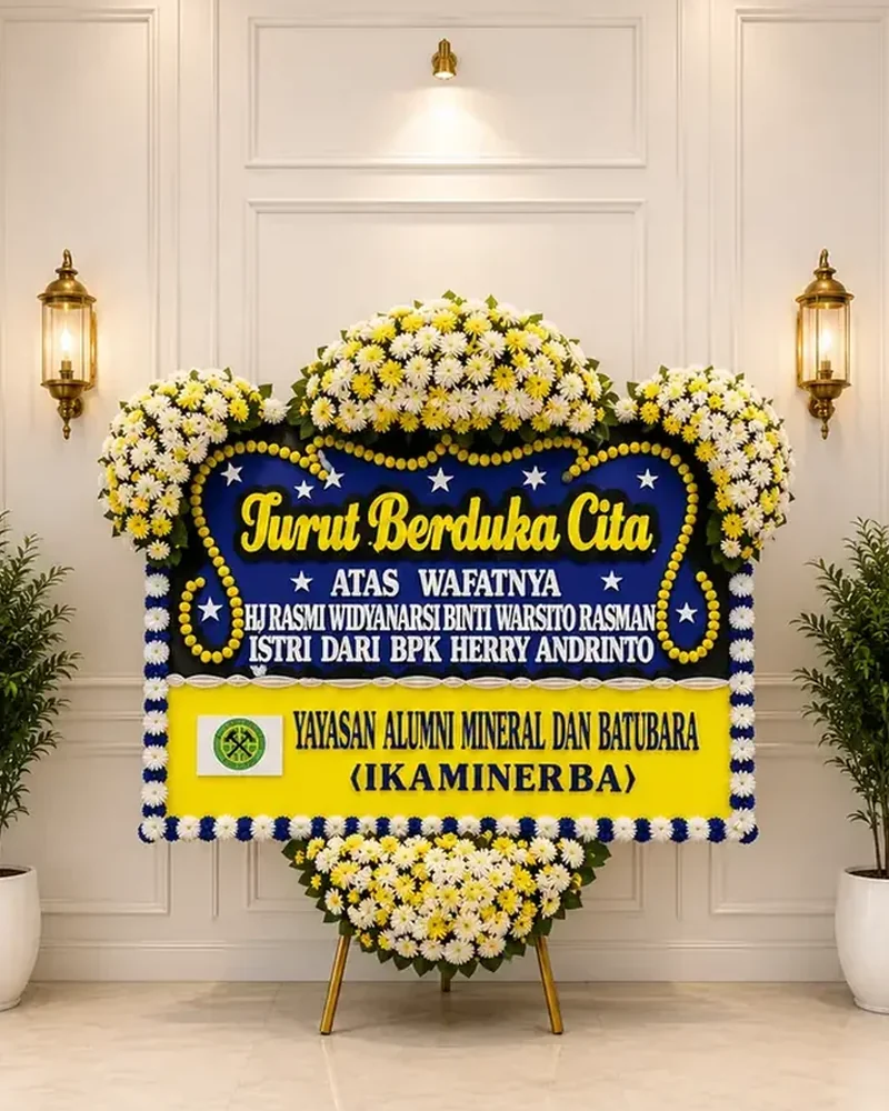 DK07 Toko Bunga Rumah Duka Oasis Lestari Tangerang – Karangan Duka & Standing Flower Elegan
