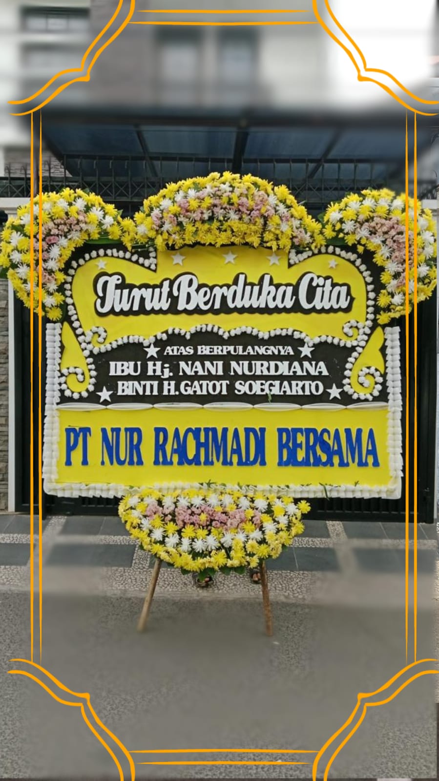 JWHZ4945 Toko Bunga Dekat Rumah Duka Adian Nasonang Bekasi | Pengiriman Cepat 24 Jam
