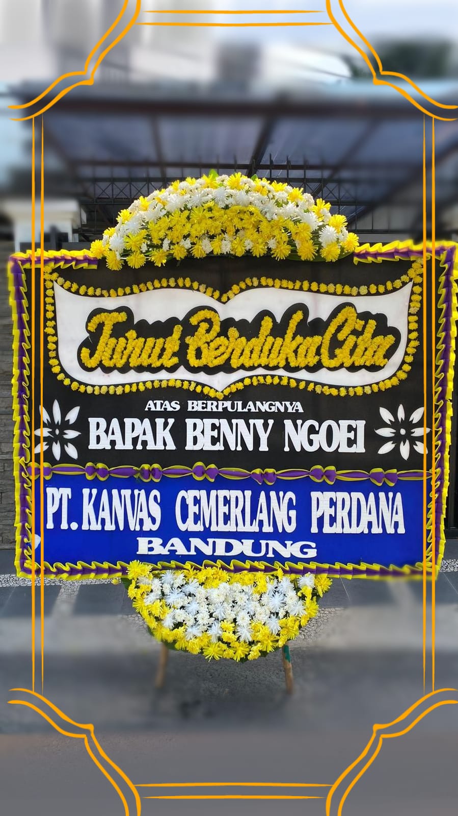 NCWS0399 Toko Bunga Dekat Rumah Duka Adian Nasonang Bekasi | Pengiriman Cepat 24 Jam